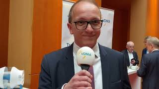 Interview mit VDMAVizepräsident Alexander Jakschik auf dem Transformationskongress in Berlin [upl. by Rai]