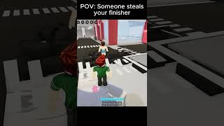 POV Someone steals your finisher jujutsushenanigans roblox [upl. by Rem]