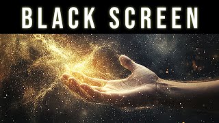 Manifest What You Want Into Your Life  Law Of Attraction Black Screen Manifestation Sleep Music [upl. by Vic]