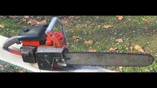 Homelite Super XL12 Chainsaw Vintage 9999 Vintage King Motor Sports [upl. by Hulbig126]