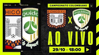 AO VIVO BOYACÁ CHICÓ x LA EQUIDAD  2410 NARRAÇÃO LUCAS DE SOUZA  CAMPEONATO COLOMBIANO [upl. by Jennica511]