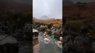 Cold water in Scotland hits different wildscotland wildswimming camping [upl. by Ettenom215]