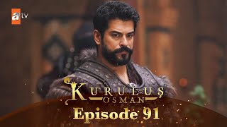 Kurulus Osman Urdu  Season 4 Episode 91 [upl. by Annoed]