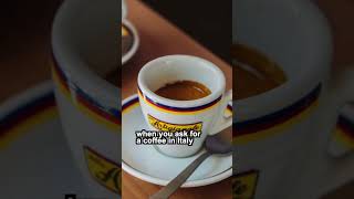 How much coffee costs in Italy italy coffee shorts [upl. by Anaihr250]