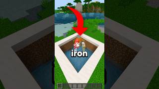 Starter Iron Farm In 1 Minute shorts [upl. by Arlyn]