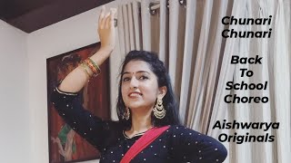 Chunari Chunari Dance Cover  Bollywood Choreography  Aishwarya Originals [upl. by Paryavi961]