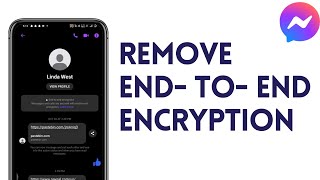 How To Remove End To End Encryption In Messenger [upl. by Ahcila726]