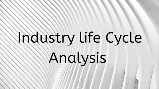 Industry Life Cycle Analysis  Strategic Management  NTA UGC NET Management [upl. by Sitoiganap244]