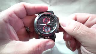 Casio GShock Limited Edition Gravity Master GWRB1000X1ACR Review  GShock Connected App [upl. by Dody]