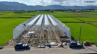 Construction Process of Venlo Green House [upl. by Rellim]