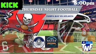 TAMPA BAY BUCCANEERS VS ATLANTA FALCONS LIVE STREAM NFL WEEK 5 THURSDAY NIGHT FOOTBALL PLAY BY PLAY [upl. by Ynaffet]