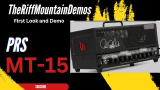 PRS MT15 Amp Demo [upl. by Gui]