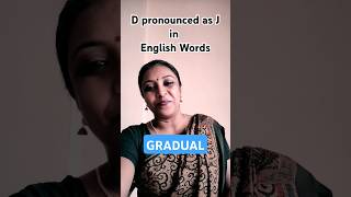 Pronunciation Check II Common Pronunciation Pattern II D pronounced as J [upl. by Yole]