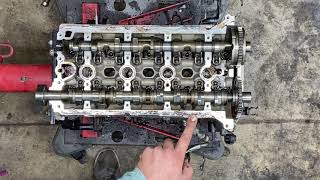 20t TFSI CAMSHAFTS INSTALLING [upl. by Ingemar]