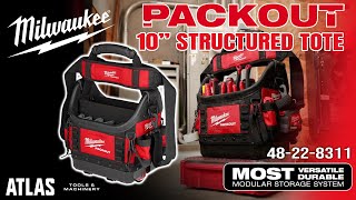 Milwaukee PACKOUT 10in Structured Tote  2023 [upl. by Alleyne]