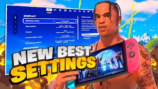 NEW BEST Nintendo Switch SETTINGS  Sensitivity For Chapter 5 Fortnite Settings Explained [upl. by Procora]