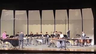 Panther Creek HS Percussion Ensemble performing quotLuminescencequot 4122024 [upl. by Mathia818]