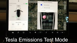 Tesla Model 3  Emissions Testing Mode Fart [upl. by Ahsieka6]