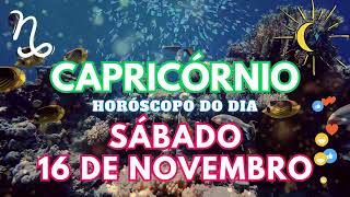 ♑ CAPRICÓRNIO 🎁 VAI ACONTECER NESTE SÁBADO 16 DE NOVEMBRO DE 2024 [upl. by Yltsew]