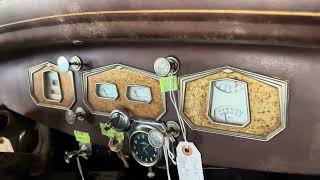 1931 Hupmobile Century Eight Model L Sedan Cold Start and Driving POV Part 1 [upl. by Adnocahs]