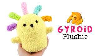 EASY Squeakoid Plushie How to Make Gyroids from Animal Crossing [upl. by Alburga]