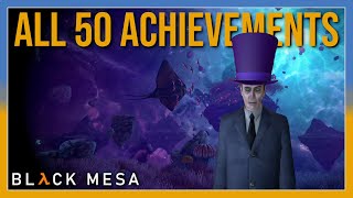 Black Mesa 100  All 50 Achievements [upl. by Barbi]