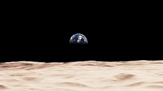 Earth from Moon Space Engine 0980e [upl. by Efron]