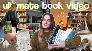 the ULTIMATE autumn book video  book unboxings book shopping amp bookshelf reorganisation [upl. by Cointon820]