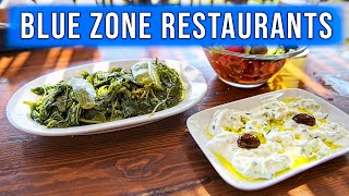 Trying Food at Blue Zone Restaurants of Ikaria Island Greece [upl. by Rutger143]