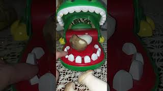 🌈Crocodile 🐊 Dentist Feeding King trumpet Mushroom 🍄 asmr satisfying games youtubeshorts [upl. by Bannon]