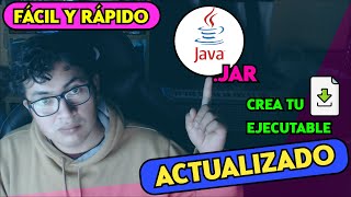 ¿CÓMO CREAR UN EJECUTABLE DE JAVA FÁCIL Y SENCILLO [upl. by Latricia]