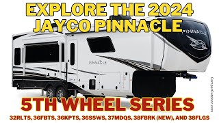 2024 Jayco Pinnacle 5thWheel Camper Series fifthwheelliving [upl. by Brandice530]