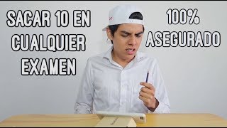 COMO SACAR 10 EN CUALQUIER EXAMEN  KikeJav [upl. by Nesyla504]