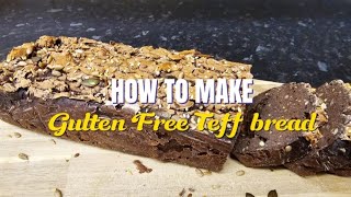 How to make Gulten Free seeded teff bread ብፍላይ ንኦቲዝም ደለዎም ውሉድና ክትሰርሖ ቀሊል ናይ ጥዕና [upl. by Ahslek]