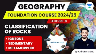 Classification of Rocks  Igneous Sedimentary and Metamorphic Rocks  Geography  Anirudh Malik [upl. by Yesnyl324]