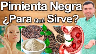 Pimienta Negra ¿Para Qué Sirve  Beneficios Para Tu Salud Y Belleza [upl. by Idolem]