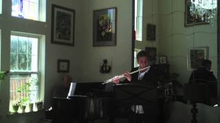 Eugene Magalif Евгений Магалиф Aria for flute and piano [upl. by Safoelc]