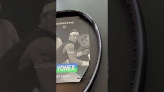 Yonex EZONE 98 Aqua Night Black Tennis Racquet 7th Gen tennis tennisracket yonexezone [upl. by Naic595]