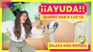 💪 8 POSTURAS y EJERCICIOS para AYUDAR a DILATAR  RÁPIDO para el PARTO 🤰ADELANTAR el PARTO ⏰ [upl. by Urba]