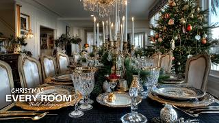 Christmas Every Room Décor Ideas Bringing Bold Elegance to Your Holiday Home [upl. by Ylagam683]