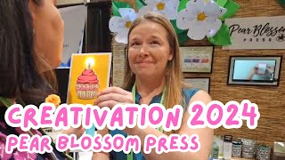 Creativation 2024  Pear Blossom Press NEW RELEASE [upl. by Damick]