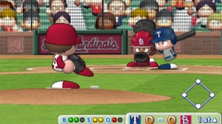 MLB Power Pros 2008 PS2  CPU vs CPU Gameplay [upl. by Ernaline]