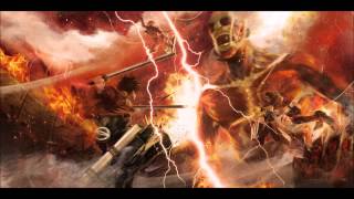 Shingeki no Kyojin  Attack on Titan OST  XLTT Colossal Titan 進撃の巨人 [upl. by Sad]