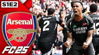 Our first NORTH LONDON DERBY  FC 25 Arsenal Career Mode S1E2 [upl. by Ennyleuqcaj]