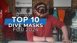 Top10 Dive Masks 2024 scuba snorkeling top10 [upl. by Aninaig]