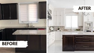 Before amp After 2024 Transitional Kitchen Makeover  Thermador Kitchen Appliances  Toronto Canada [upl. by Akered]