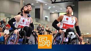 LIVE Rollstuhlbasketball  DONECK Dolphins Trier vs BBC Münsterland  aus der Mäusheckerweghalle [upl. by Ynaitirb3]