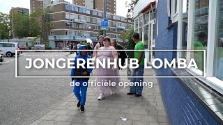 TV IJsselmonde  Opening JongerenHub Lomba ondertiteld [upl. by Ivana]