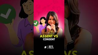 ASSENT vs CONSENT 😨 shorts viral shortsvideo [upl. by Sleinad630]