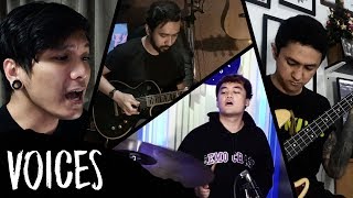 Voices  Saosin Cover by Adri Dwitomo Angga Tetsuya Bounty Ramdhan amp Chandra Erin [upl. by Rowley]